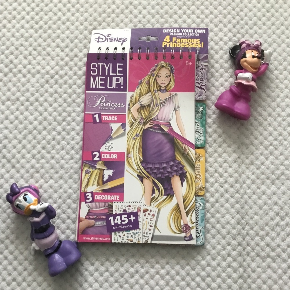 DISNEY Style me Up! PRINCESS Collection Sketchbook